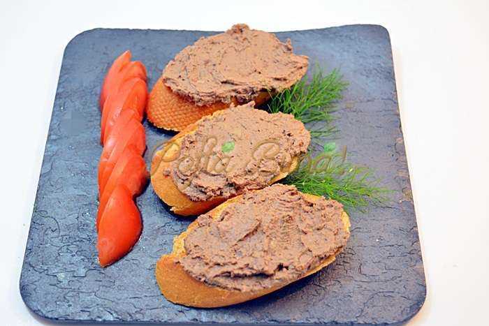 Pate de ficat, de casa, reteta simpla Pate de ficat, de casa, reteta simpla