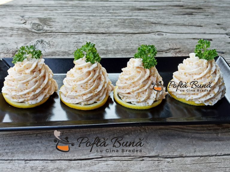 Salata de icre cu sau fara ceapa, reteta pescareasca