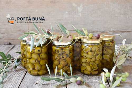 Masline marinate - metoda rapida