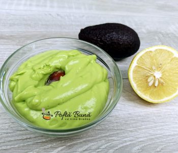 Maioneza de post din avocado Maioneza de post din avocado