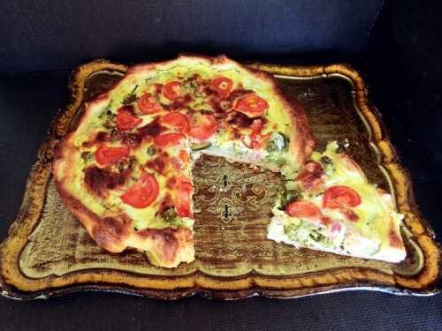 Tarta rustica cu broccoli Tarta rustica cu broccoli