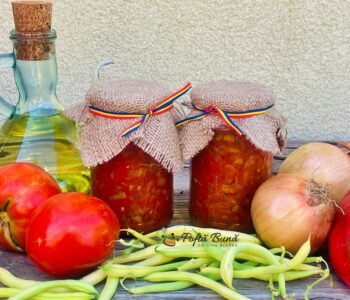 Index retete culinare zacusca de fasole verde pastai reteta gina bradea 11 350x300 - Index retete culinare