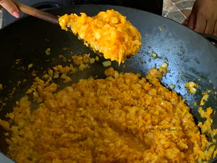 Zacusca de fasole verde pentru iarna zacusca de fasole verde pastai reteta gina bradea 5 700x525 - Zacusca de fasole verde pentru iarna