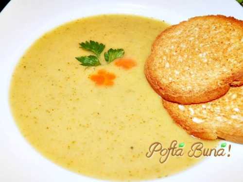 Supa crema de dovlecei pofta buna gina bradea 2 500x375 - Index retete culinare