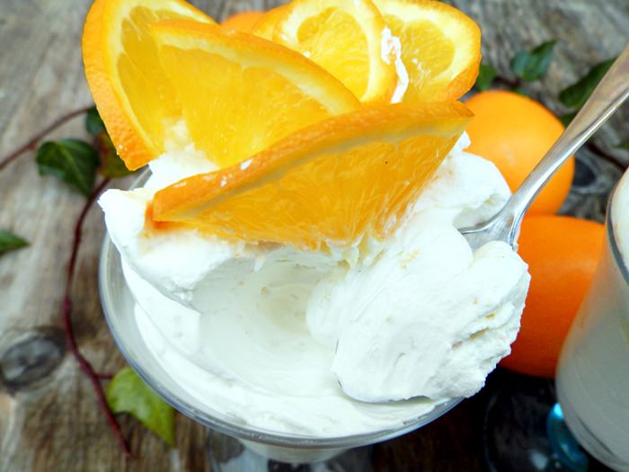 Crema de portocale cu mascarpone si frisca