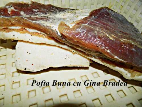 Pancetta, bacon de casa