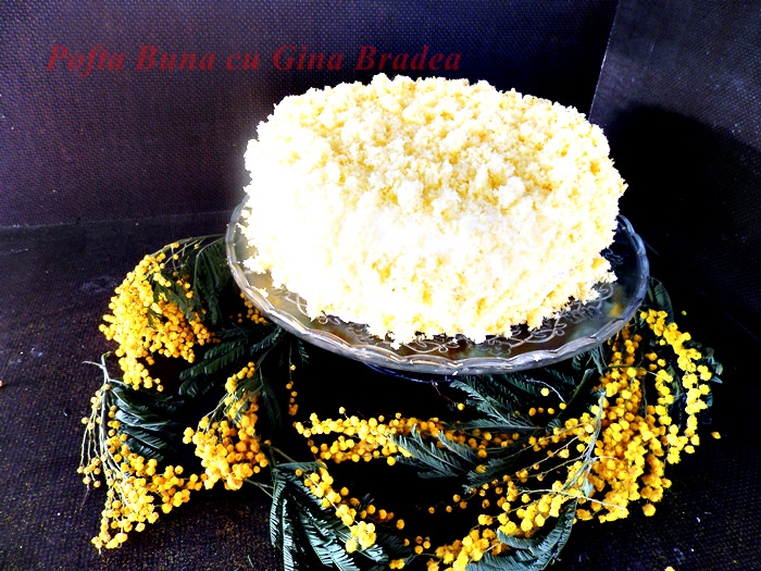 Reteta de tort Mimoza Reteta de tort Mimoza