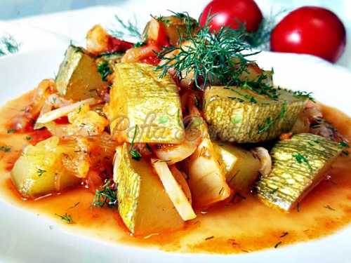 Ghiveci cu dovlecei-Elena Bite