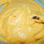 Profiterol cu inghetata, frisca si ciocolata