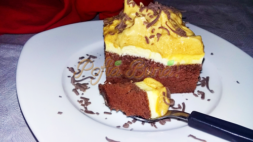  Prăjitură cu spuma de zahar ars-Iuliana Dinu