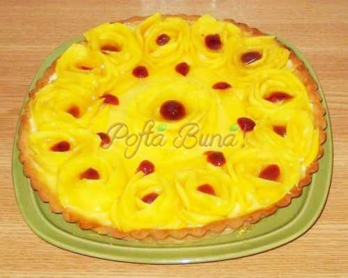 Tarta cu mango-Porceanu Gica Tarta cu mango-Porceanu Gica