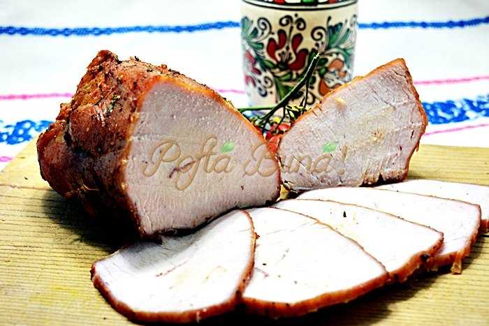 Pastrama din piept de curcan, facuta-n casa