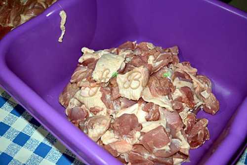 Carnatii din carne de pasare