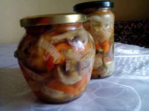Ciornea Valentina - Ciuperci marinate