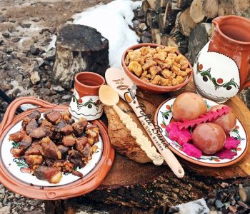 Carne la garnita friptura in untura - reteta traditionala