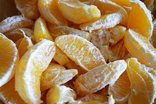 Dulceata de portocale felii