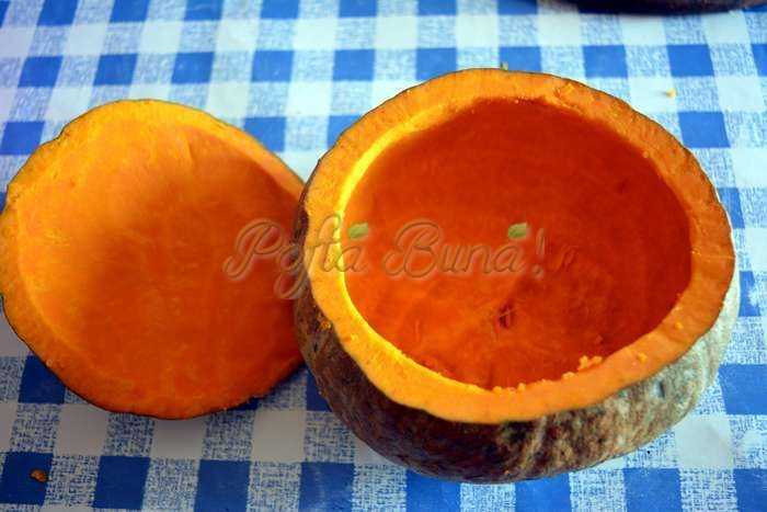 Sarmale cu varza in dovleac 