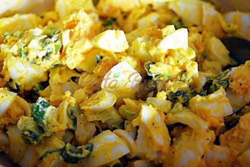Salata de oua, reteta simpla
