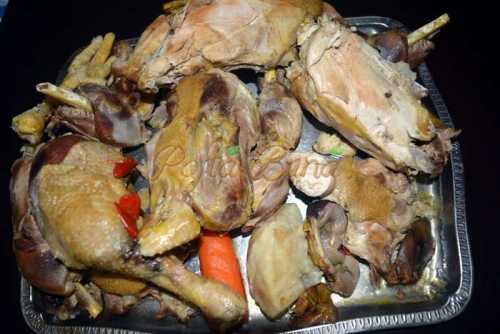 Pui umplut sau toba de pasare