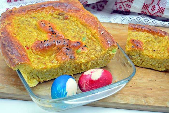 Pasca dobrogeana cu orez