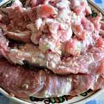 Muschiulet de porc in bacon, la gratar