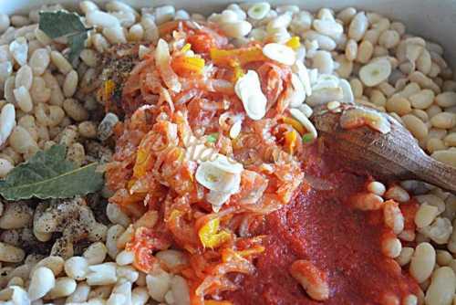 Plachie de fasole boabe