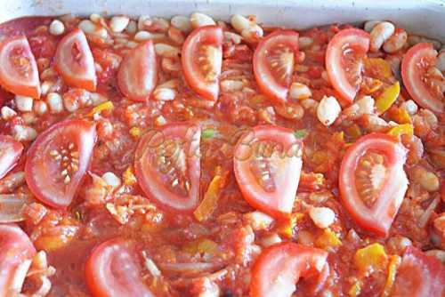 Plachie de fasole boabe