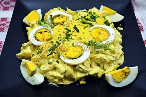 Salata de oua Salata de oua
