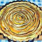 Tarta curcubeu cu vinete, dovlecei, morcov si branza