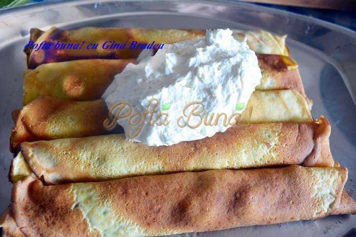 Tort cusma lui Guguta din clatite Tort cusma lui Guguta din clatite