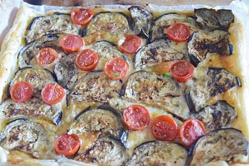 Tarta cu vinete si branza Tarta cu vinete si branza