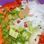 Salata de muraturi cu ardei, la rece