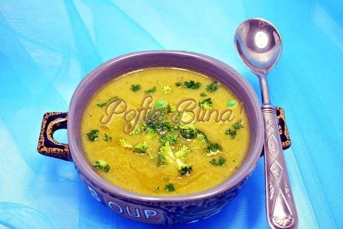 Supa crema de broccoli Supa crema de broccoli