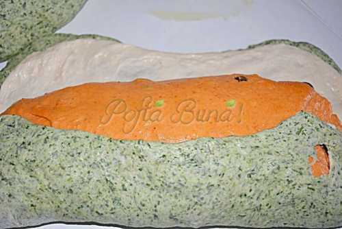 Paine de casa in forma de pepene Paine de casa in forma de pepene