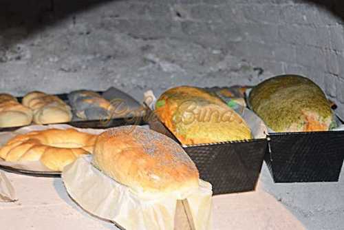 Paine de casa in forma de pepene Paine de casa in forma de pepene