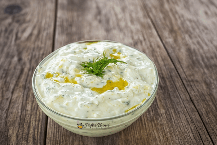 Sos tzatziki reteta simpla Sos tzatziki reteta simpla