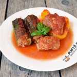 Ardei si dovlecei umpluti cu carne si parmezan Ardei si dovlecei umpluti cu carne si parmezan, reteta italiana