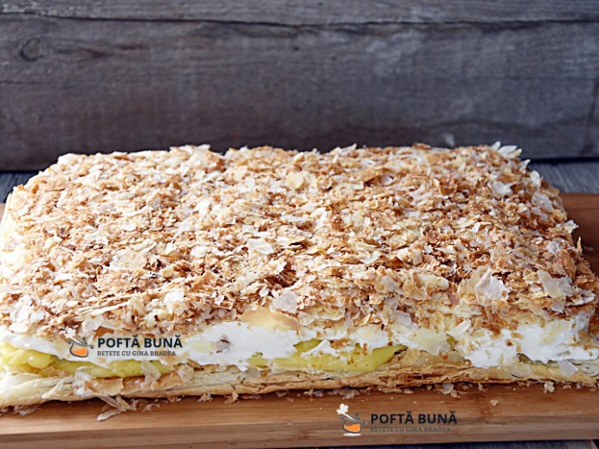TninoFull-Drive2 Vintage Cream ！ Cremes prajitura cu foietaj, frisca si crema de vanilie- Rețete cu