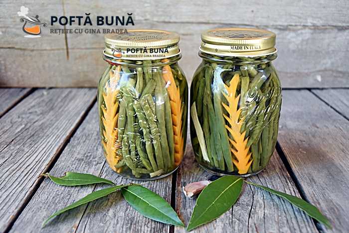 Fasole pastai murate in otet Fasole pastai murate in otet, reteta moldoveneasca