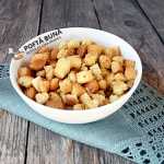 Crutoane din paine Crutoane aromate din paine, pentru supa, reteta simpla, ieftina
