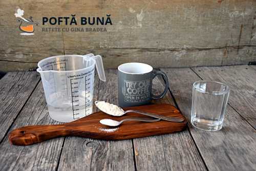 Masurarea ingredientelor in bucatarie fara cantar (tabele masuratori practice)