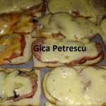 Pizza pe felii de paine Gica Petrescu 150x150 - Pizza pe felii de paine, reteta simpla, ieftina si rapida