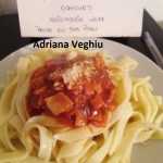 Adriana Veghiu Paste cu sos rosu 3 150x150 - Gatim gustos cu Gina Bradea, concurs noiembrie 2017