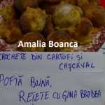 Amalia Boanca Crochete din cartofi si cascaval 150x150 - Gatim gustos cu Gina Bradea, concurs noiembrie 2017