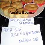 Amalia Boanca Muffins cu dovleac 150x150 - Gatim gustos cu Gina Bradea, concurs noiembrie 2017