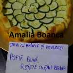 Amalia Boanca Tarta cu branza si dovlecei 150x150 - Gatim gustos cu Gina Bradea, concurs noiembrie 2017