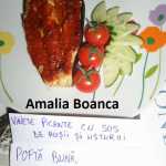 Amalia Boanca Vinete picante cu sos de rosii si usturoi 150x150 - Gatim gustos cu Gina Bradea, concurs noiembrie 2017