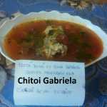 Chitoi Gabriela Ciorba de pui cu taitei 150x150 - Gatim gustos cu Gina Bradea, concurs noiembrie 2017