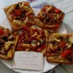 Elena Popescu Pizza pe felii de paine 150x150 - Gatim gustos cu Gina Bradea, concurs noiembrie 2017