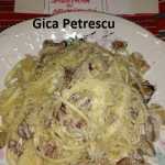 Gica Petrescu Paste cu smantana si afumatura 150x150 - Gatim gustos cu Gina Bradea, concurs noiembrie 2017